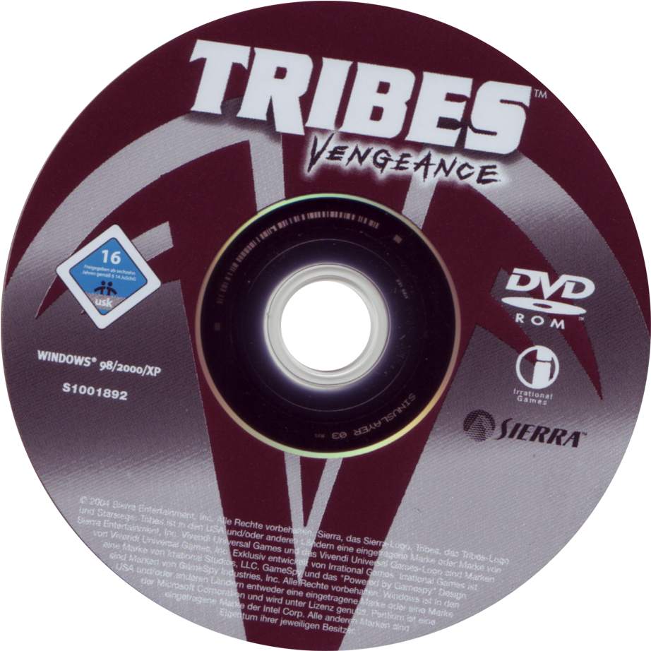 Tribes: Vengeance - CD obal