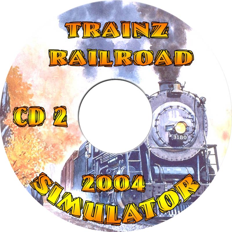 Trainz Railroad Simulator 2004 - CD obal 2