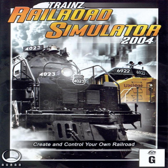 Trainz Railroad Simulator 2004 - pedn CD obal