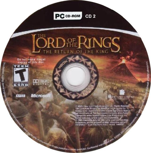 Lord of the Rings: The Return of the King - CD obal 2