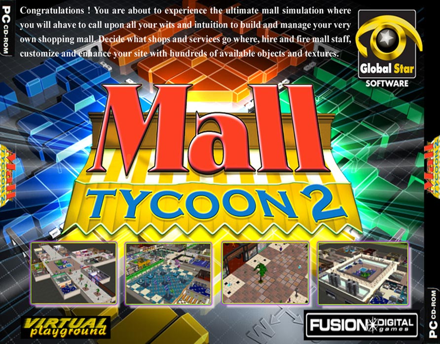 Mall Tycoon 2 - zadn CD obal