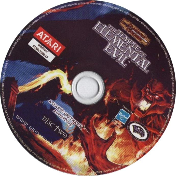 Temple of Elemental Evil - A Classic Greyhawk Adventure - CD obal 2