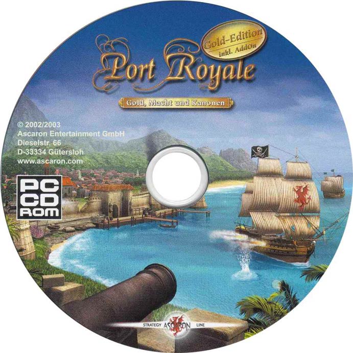 Port Royale: Gold Edition - CD obal
