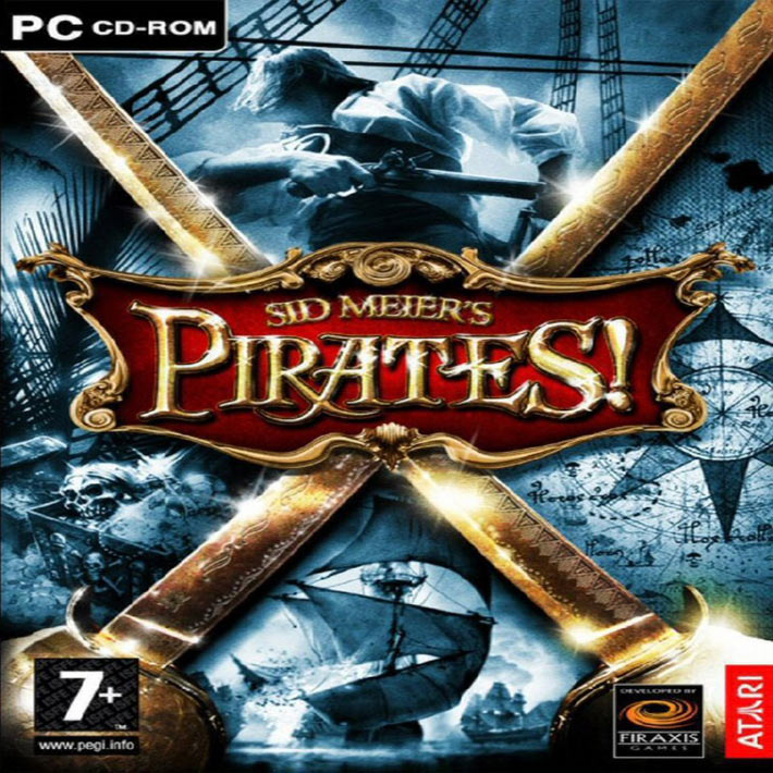 Sid Meier's Pirates! - pedn CD obal
