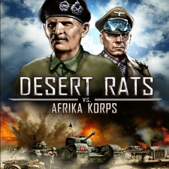 Desert Rats vs. Afrika Korps - pedn CD obal