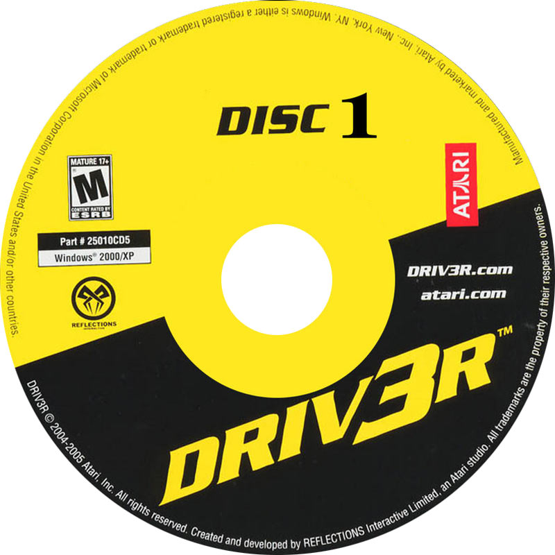 Driver 3 - CD obal 2