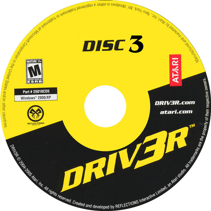 Driver 3 - CD obal 4