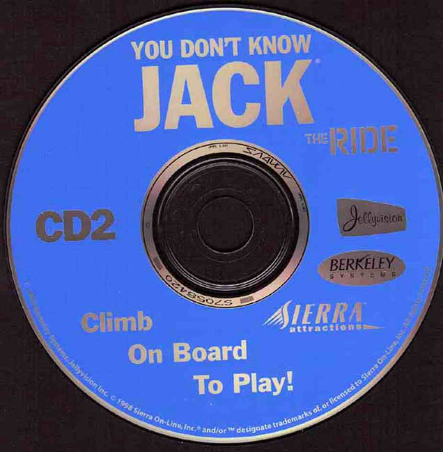 You Don't Know Jack: Volume 4 - The Ride - CD obal 3