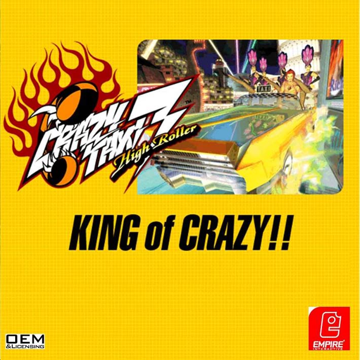 Crazy Taxi 3: The High Roller - pedn CD obal