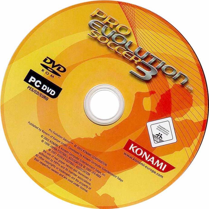 Pro Evolution Soccer 3 - CD obal