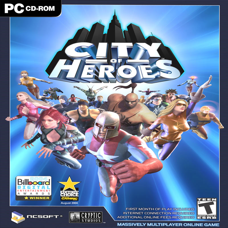 City of Heroes - pedn CD obal