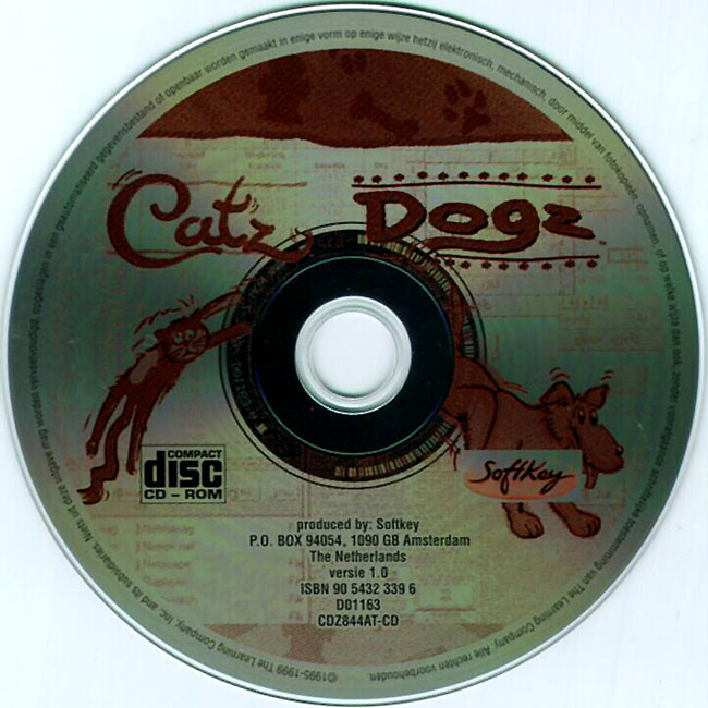 Catz and Dogz 2 in 1 - CD obal