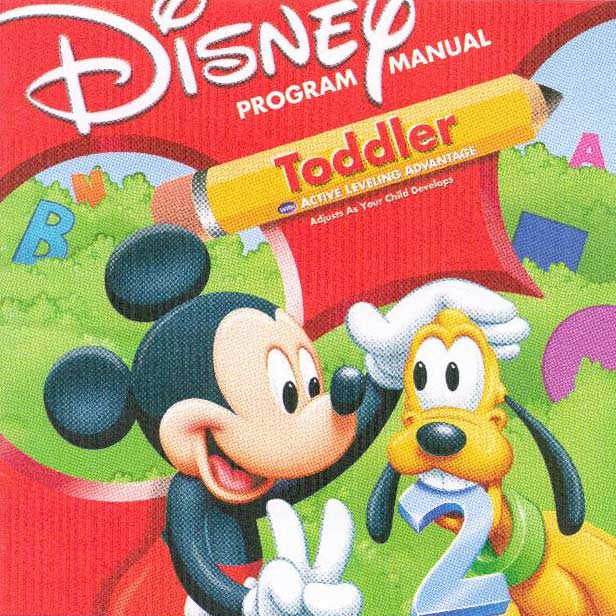 Disney's Toddler - pedn CD obal