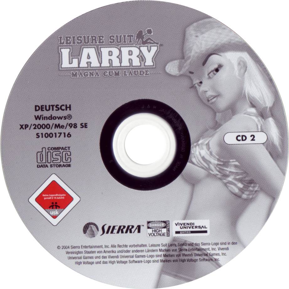 Leisure Suit Larry 8: Magna Cum Laude - CD obal 2
