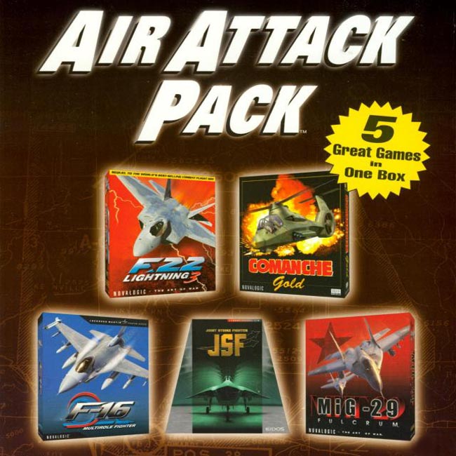 Air Attack Pack - pedn CD obal