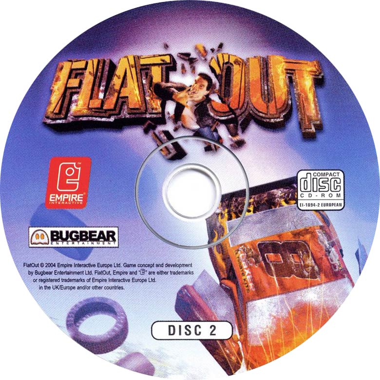 FlatOut - CD obal 2