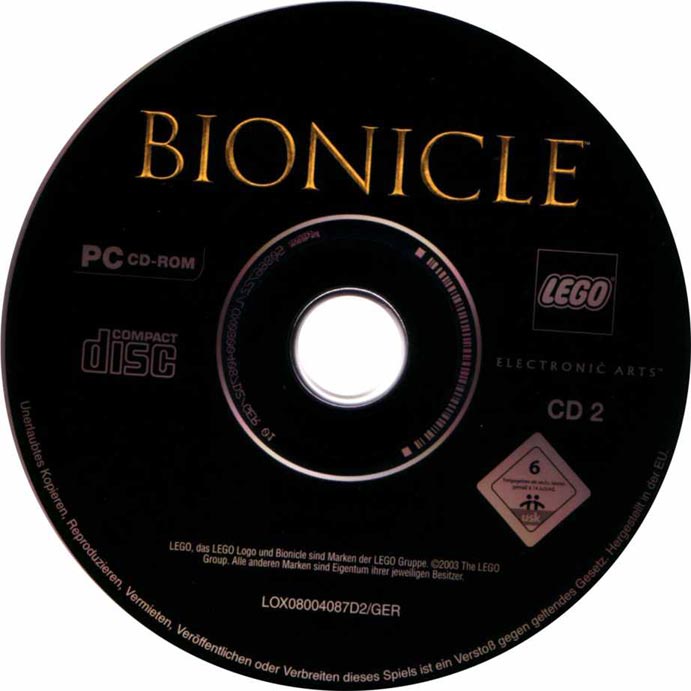 Bionicle - CD obal 2