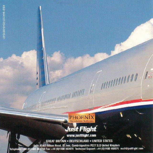 777-200 Professional - pedn vnitn CD obal