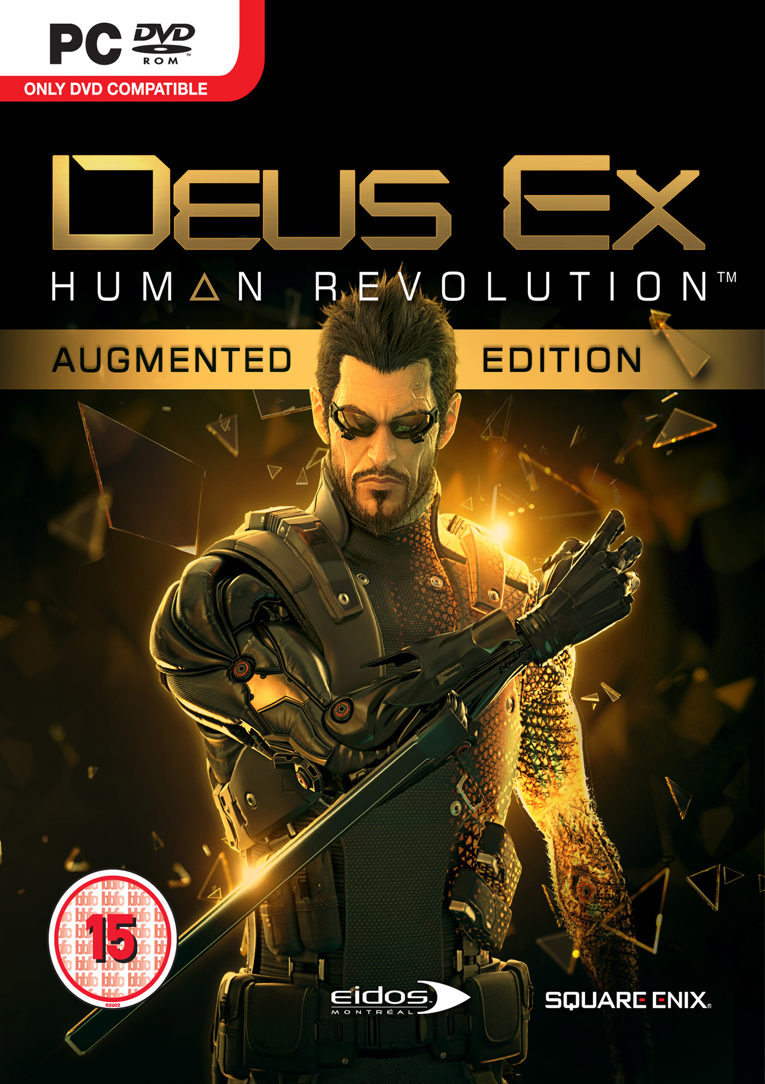Deus Ex: Human Revolution - pedn DVD obal 3