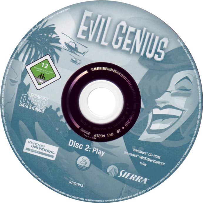 Evil Genius - CD obal 2