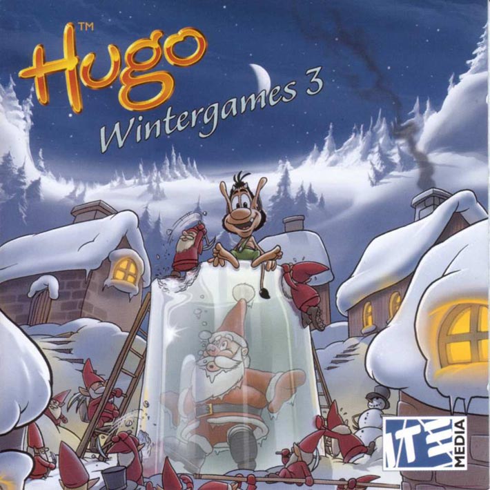 Hugo: Winter Games 3 - pedn CD obal