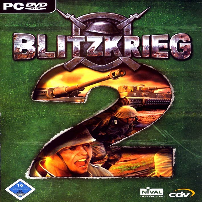 Blitzkrieg 2 - pedn CD obal