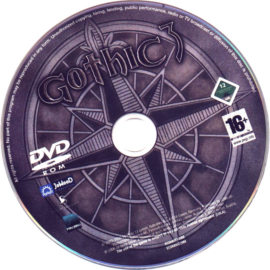 Gothic 3 - CD obal