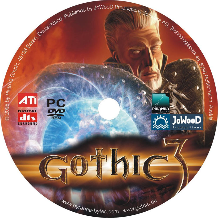 Gothic 3 - CD obal 2