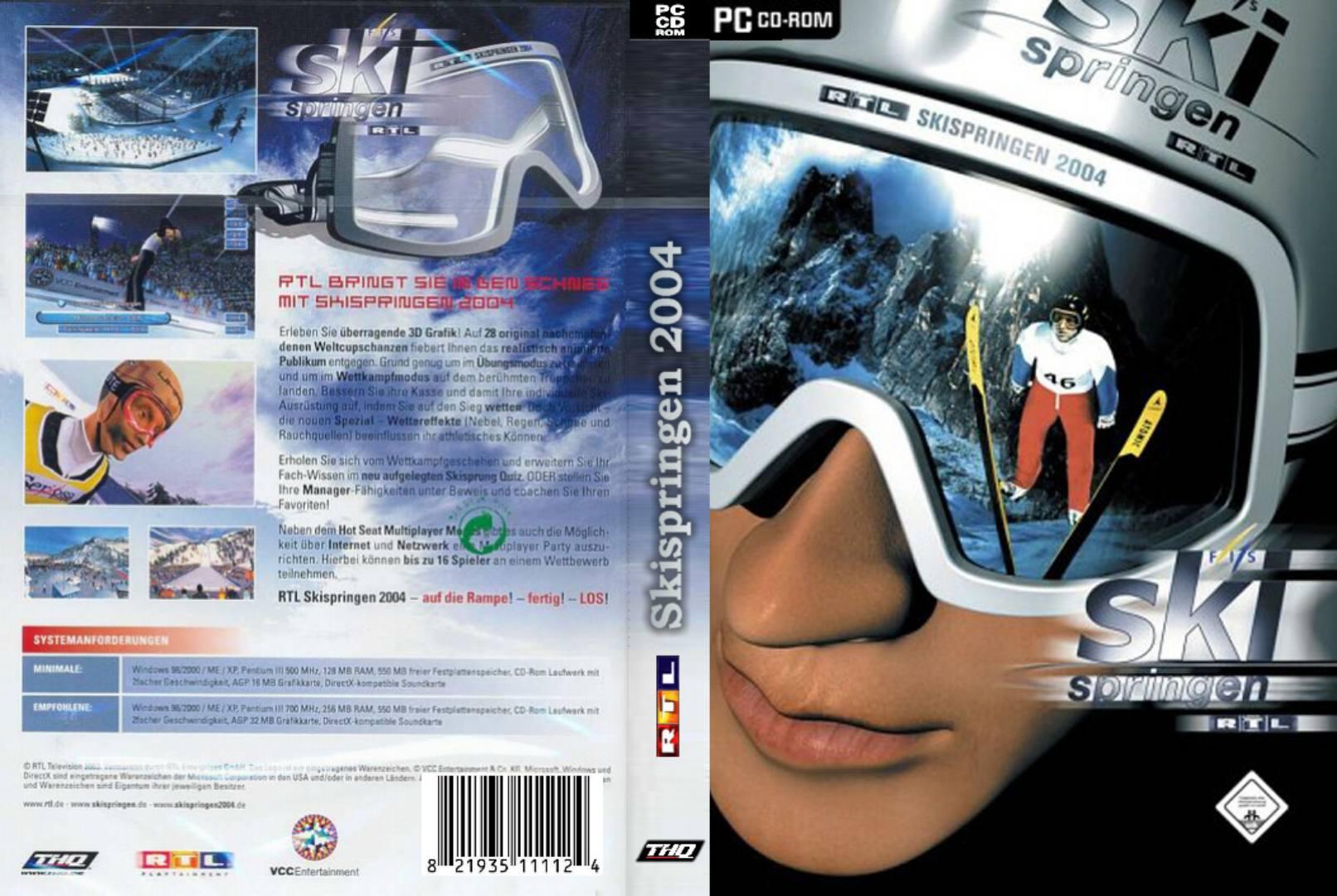 RTL Ski Springen 2004 - DVD obal
