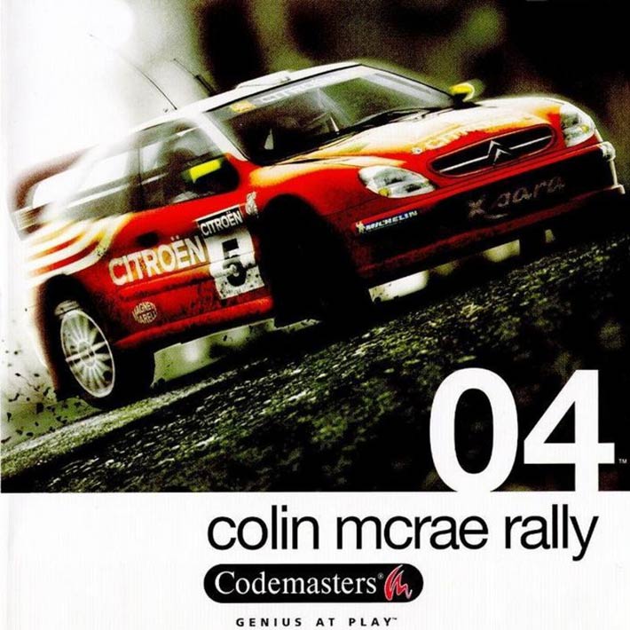 Colin McRae Rally 04 - pedn CD obal