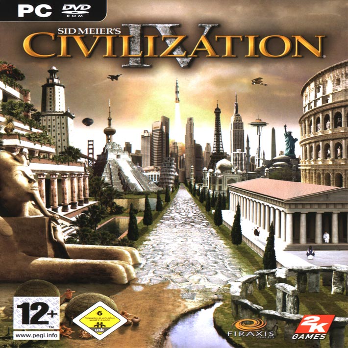 Civilization 4 - pedn CD obal