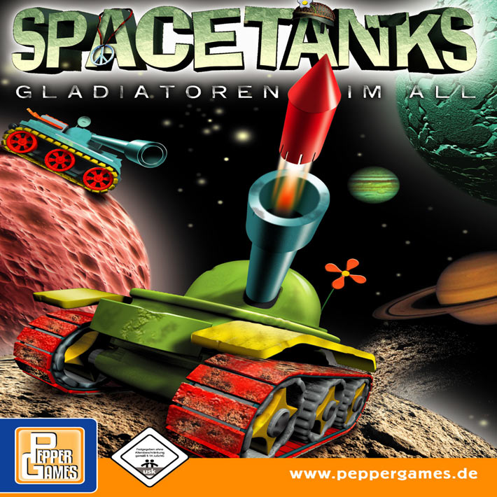 Spacetanks - pedn CD obal