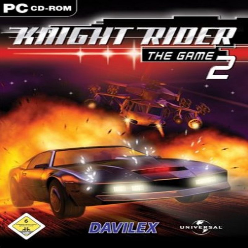 Knight Rider 2 - The Game - pedn CD obal 2