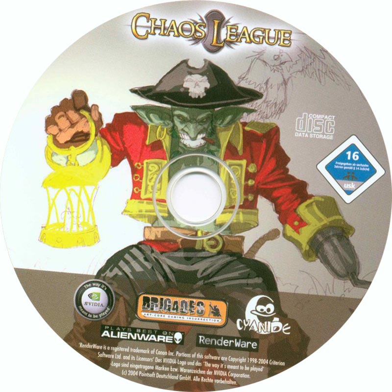 Chaos League - CD obal