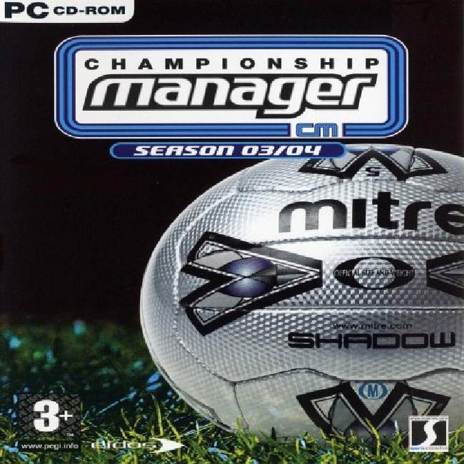 Championship Manager Season 03/04 - pedn CD obal
