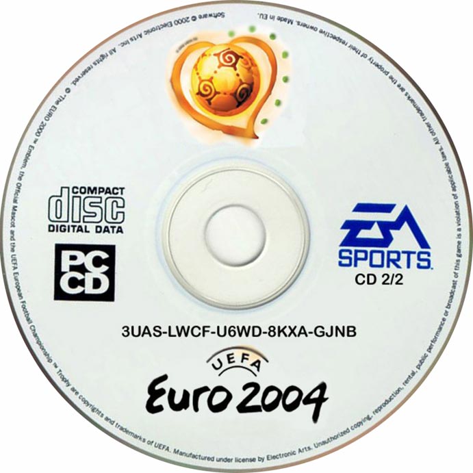 UEFA Euro 2004 Portugal - CD obal 2