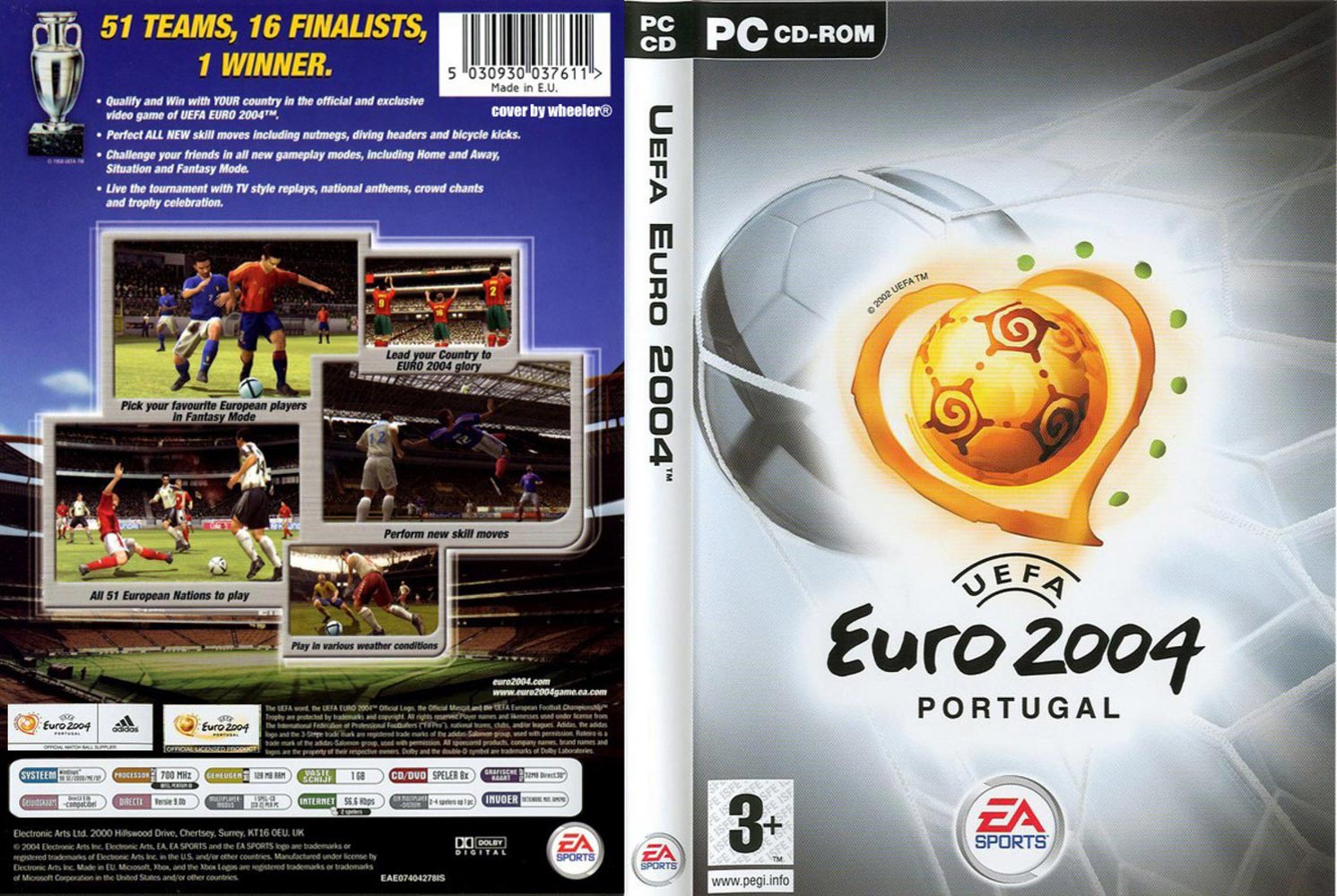UEFA Euro 2004 Portugal - DVD obal