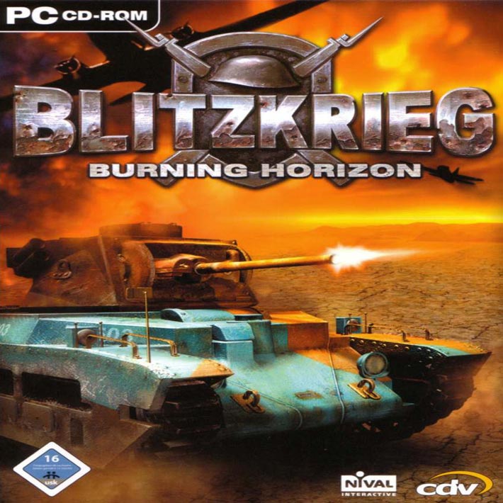 Blitzkrieg: Burning Horizon - pedn CD obal