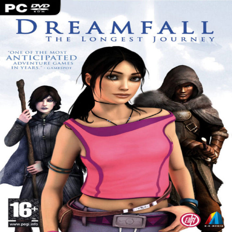 Dreamfall: The Longest Journey - pedn CD obal