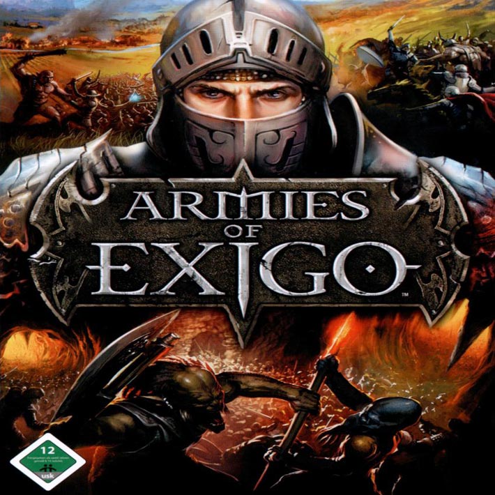 Armies of Exigo - pedn CD obal