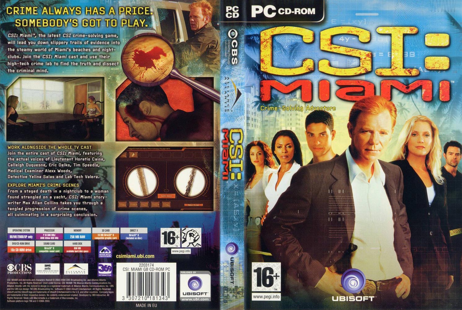 CSI: Miami - DVD obal