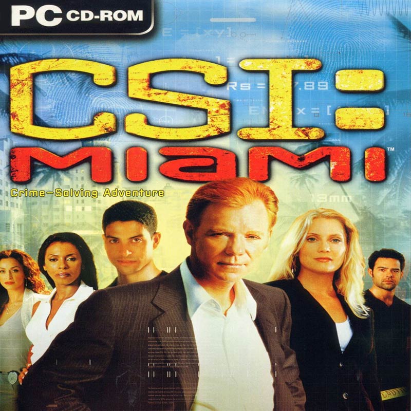 CSI: Miami - pedn CD obal