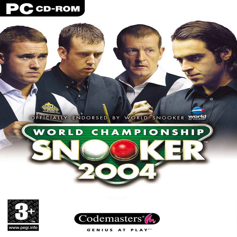 World Championship Snooker 2004 - pedn CD obal