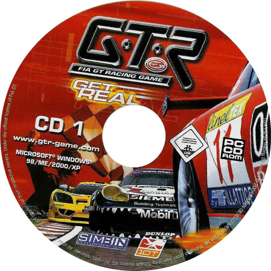 GTR: FIA GT Racing Game - CD obal