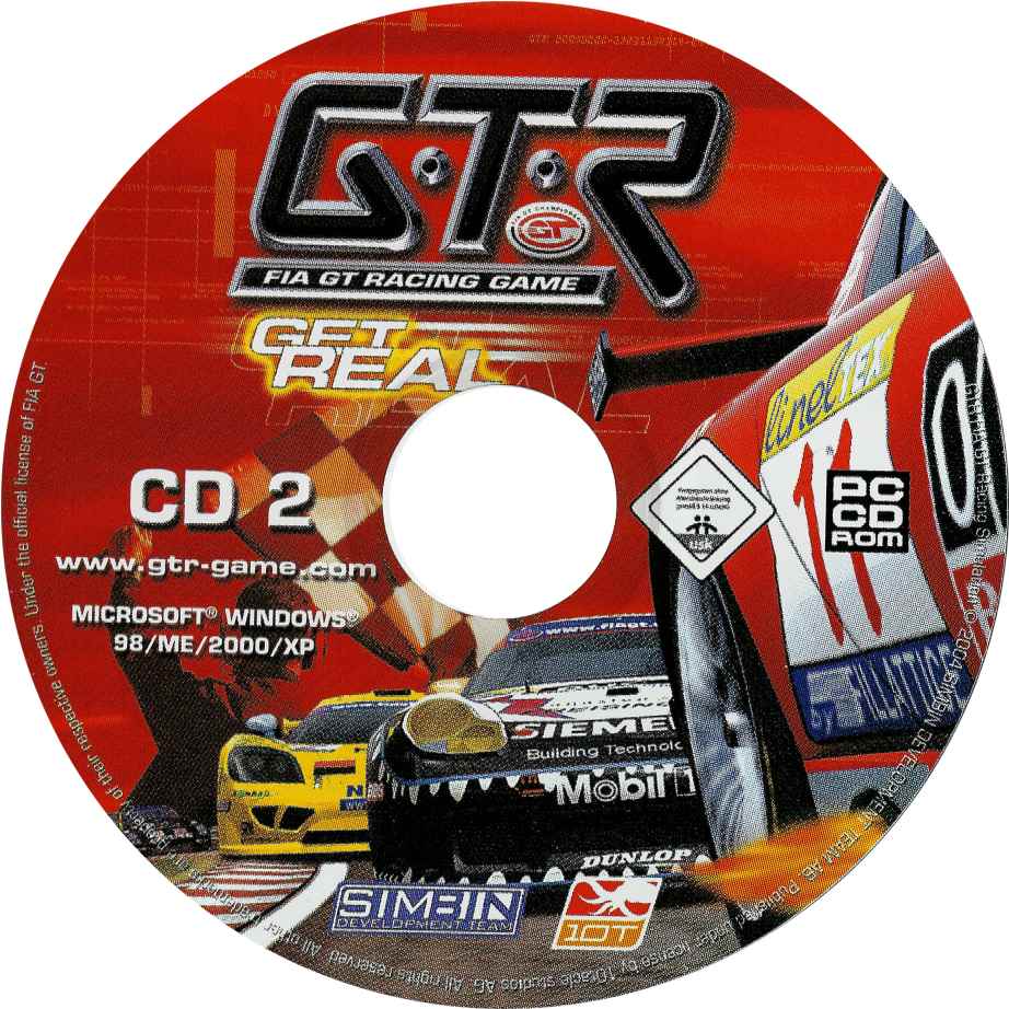 GTR: FIA GT Racing Game - CD obal 2