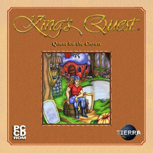 King's Quest I: Quest For The Crown (Remake) - pedn CD obal