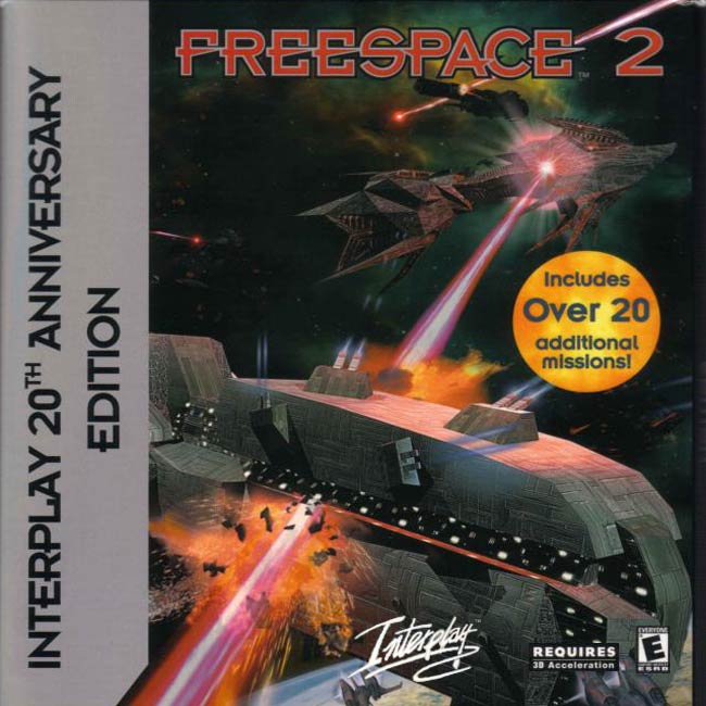 Freespace 2: Interplay 20th Anniversary Edition - pedn CD obal