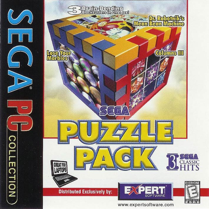 Sega Puzzle Pack - pedn CD obal
