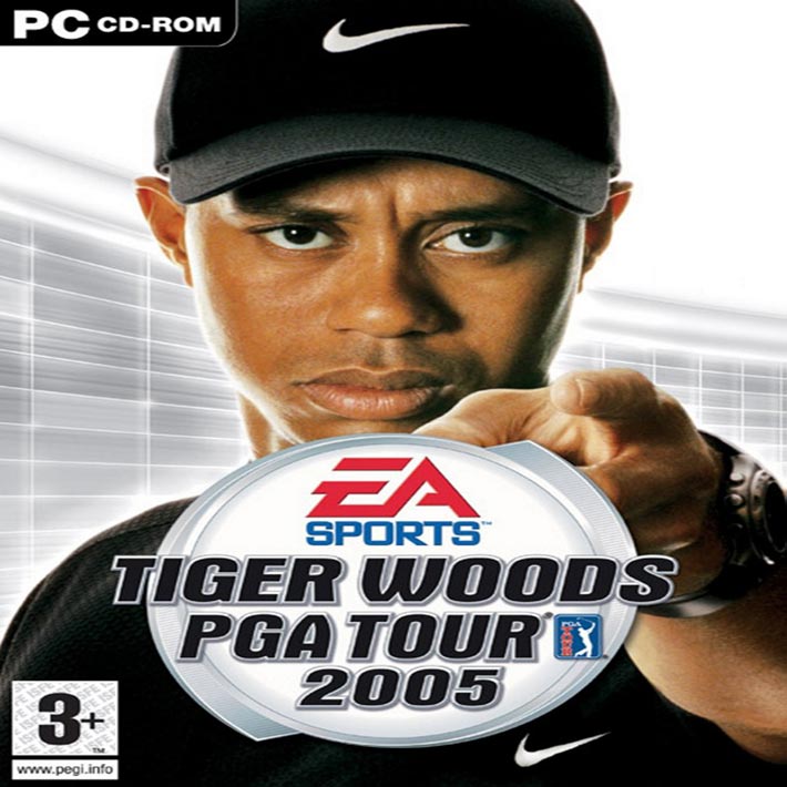 Tiger Woods PGA Tour 2005 - pedn CD obal