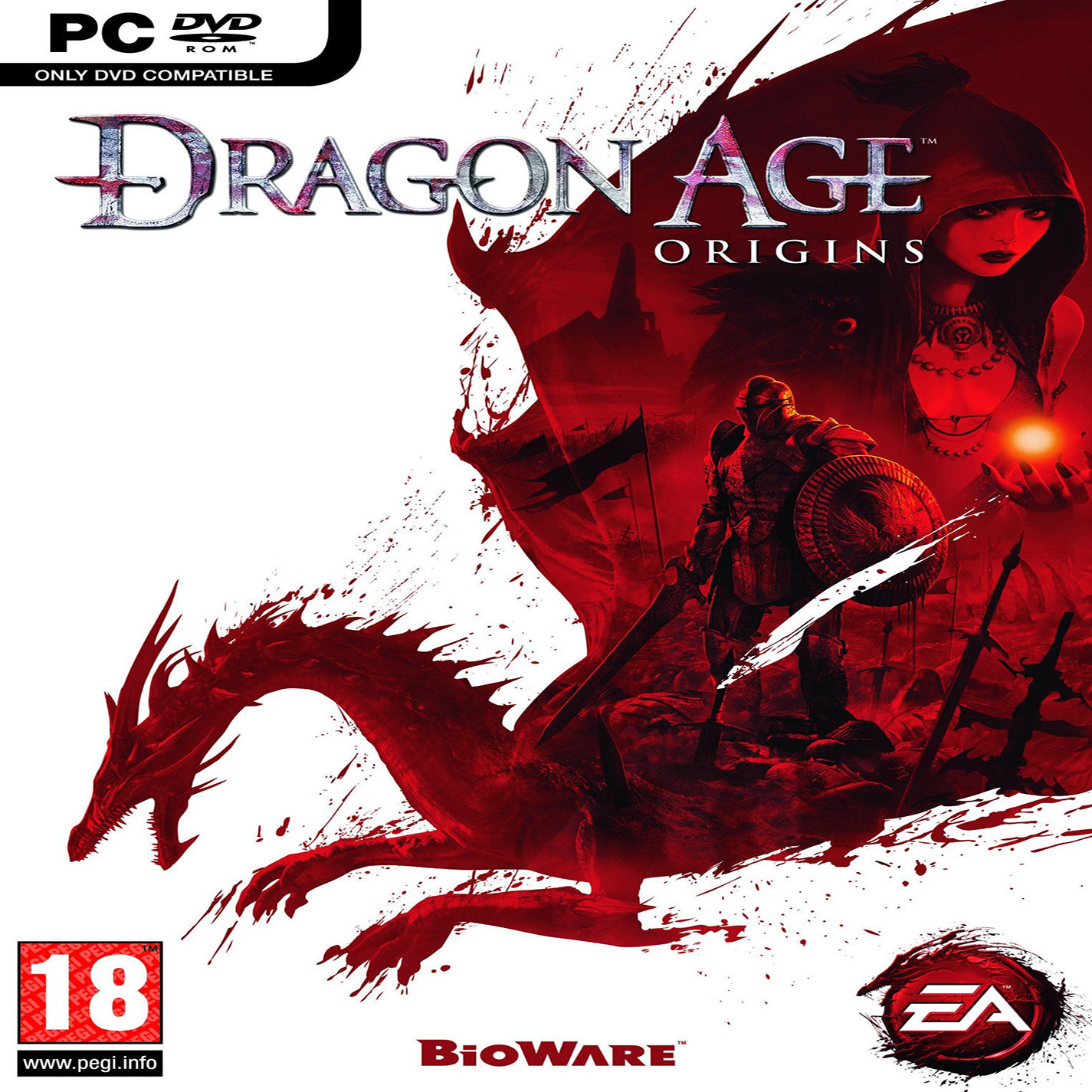 Dragon Age: Origins - pedn CD obal